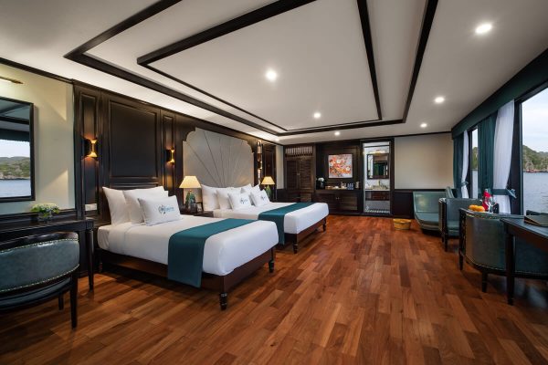 Cabin phòng nghỉ sang trọng du thuyền Aspira Lan Hạ 5 sao